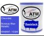 Preview: Chevrolet, Boracay Blue Metallic, WA895T / GQM: 1L Lackdose, von ATW Autoteile West.